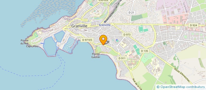 localisation de l'entreprise A MON IDEE à GRANVILLE