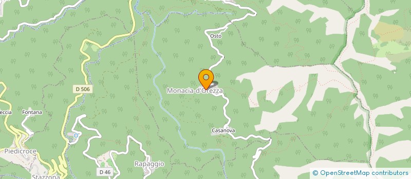 localisation de l'entreprise A MONACCIACCA à PIEDICROCE