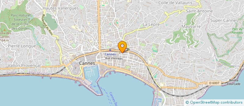 localisation de l'entreprise A MORE BEAUTY SALON  CANNES