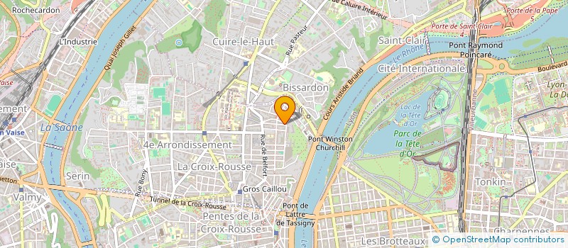 localisation de l'entreprise A.MORISOT EXPERTISES ET CONSEILS  LYON