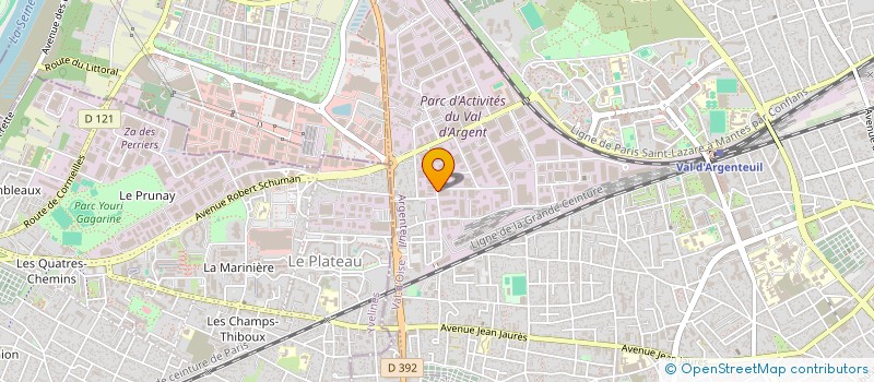 localisation de l'entreprise A MORY WORLDWIDE MOVING à ARGENTEUIL