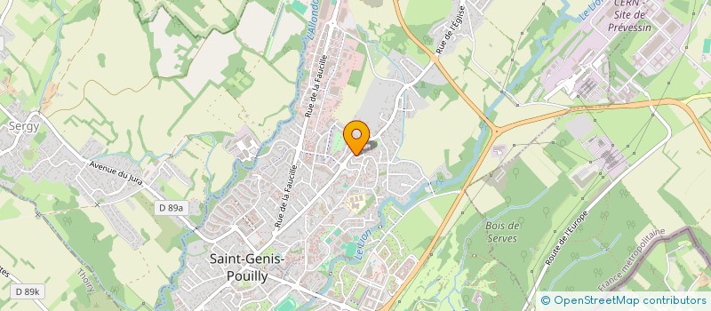 localisation de l'entreprise A MOTS DECOUVERTS à SAINT-GENIS-POUILLY
