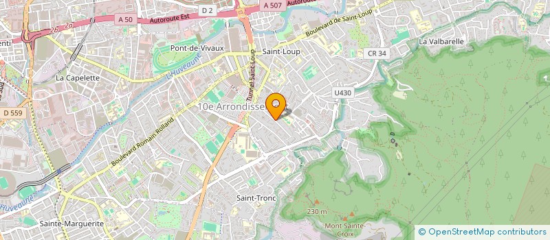 localisation de l'entreprise A MOTS OUVERTS à MARSEILLE
