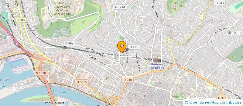 localisation de l'entreprise A MOTS TENUS  ROUEN