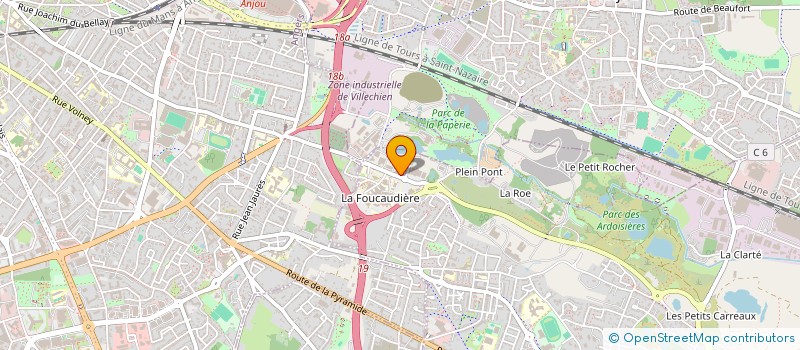 localisation de l'entreprise A.MTEC CONSEIL  TRELAZE