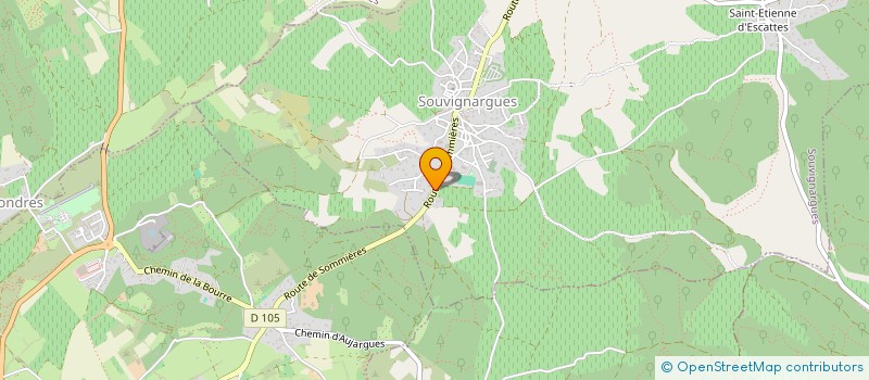 localisation de l'entreprise A.MULTISAT  SOUVIGNARGUES