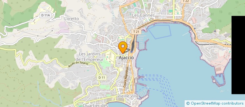 localisation de l'entreprise A MURACCIA  AJACCIO