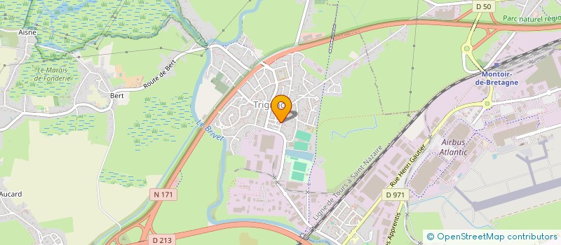 localisation de l'entreprise A MUREDDA  TRIGNAC