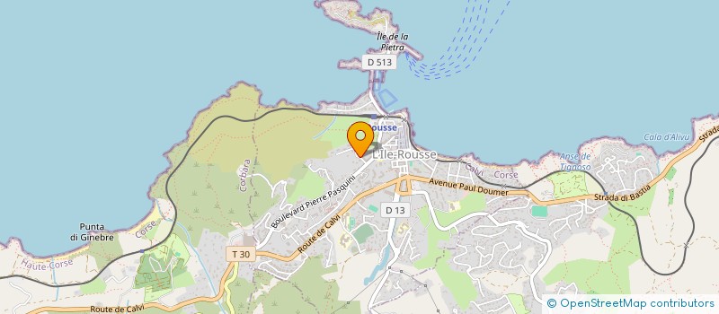 localisation de l'entreprise A MURZELLA à L'ILE-ROUSSE