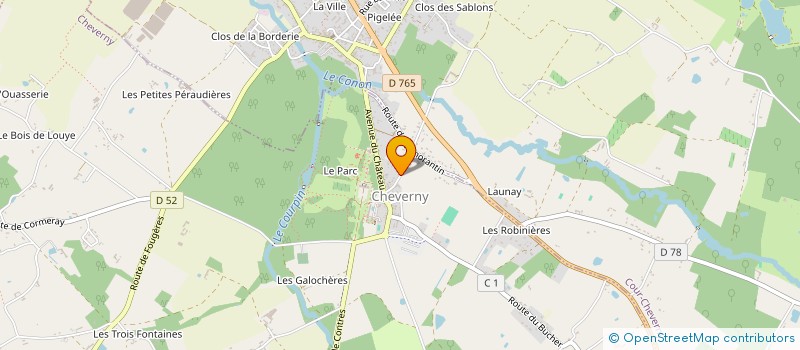 localisation de l'entreprise A/MUSICAL  CHEVERNY