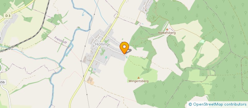 localisation de l'entreprise A.N 57  HOLLING