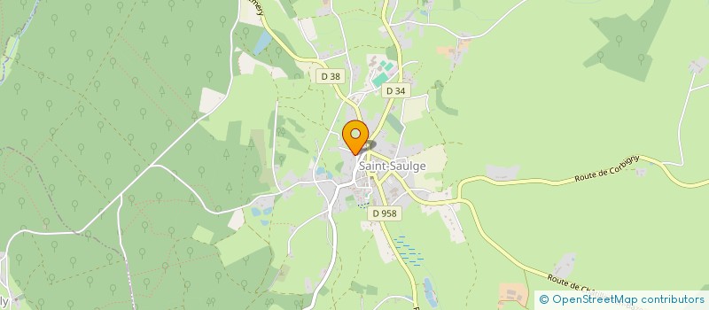 localisation de l'entreprise A&N  SAINT-SAULGE