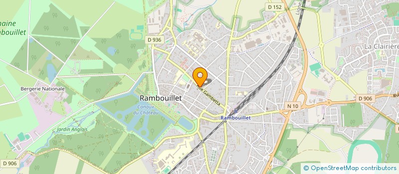 localisation de l'entreprise A.N.A DE RAMBOUILLET à RAMBOUILLET