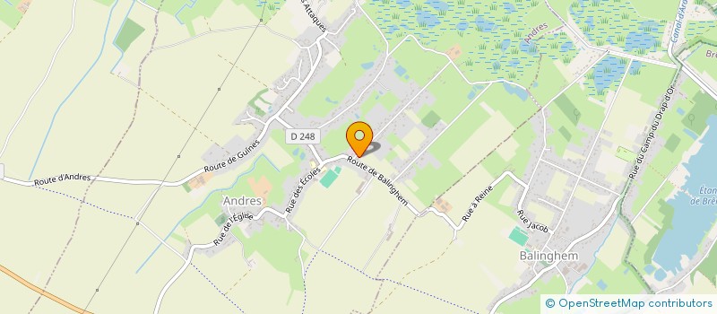 localisation de l'entreprise A&N ALLIANCE  ANDRES