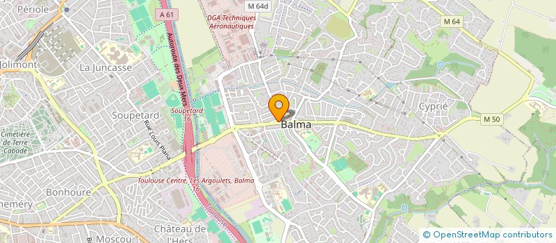 localisation de l'entreprise A.N.AVENUE à BALMA
