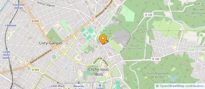 localisation de l'entreprise A.N.B-SERVICES SARL à LIVRY-GARGAN