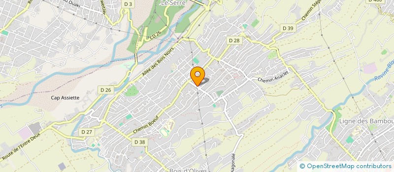 localisation de l'entreprise A.N.C. à SAINT-PIERRE