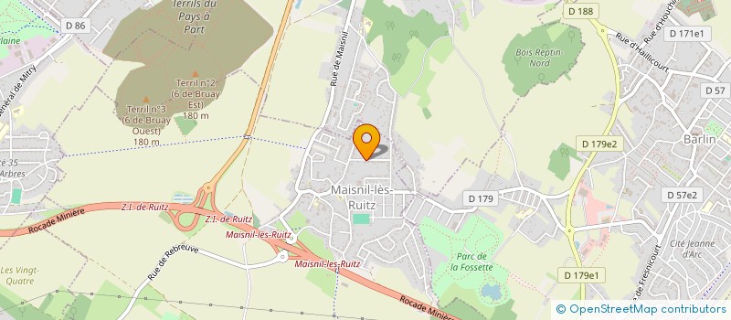 localisation de l'entreprise A.N.C  MAISNIL-LES-RUITZ