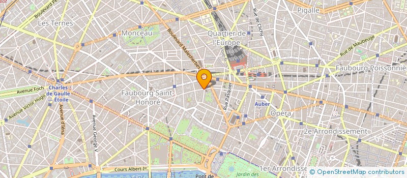 localisation de l'entreprise A N C A C  PARIS