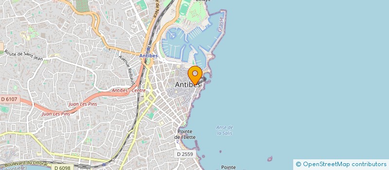 localisation de l'entreprise A N' C GOURMETS à ANTIBES