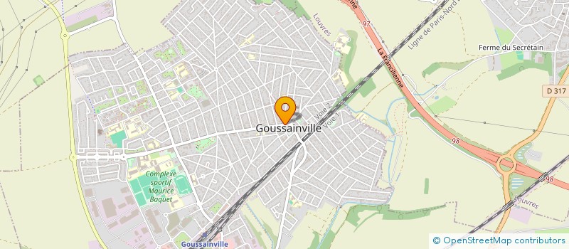 localisation de l'entreprise A&N COFEE à GOUSSAINVILLE
