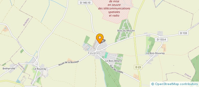 localisation de l'entreprise A&N CONSULTING à FAVIERES