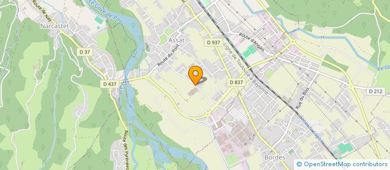 localisation de l'entreprise A.N.D.  ASSAT