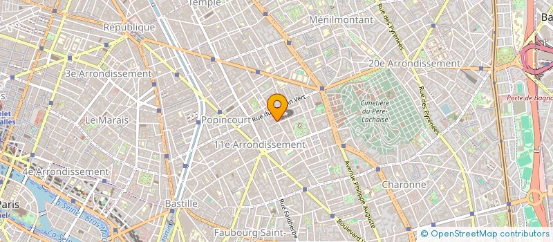 localisation de l'entreprise A N F à PARIS