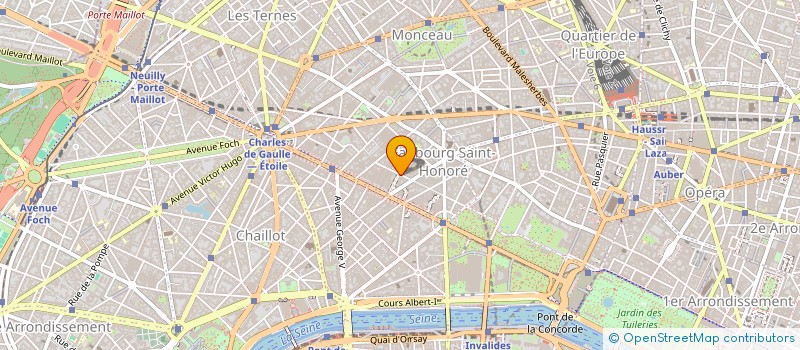localisation de l'entreprise A.N.G à PARIS
