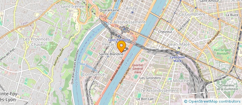 localisation de l'entreprise A.N.G.L. IMMOBILIER  LYON