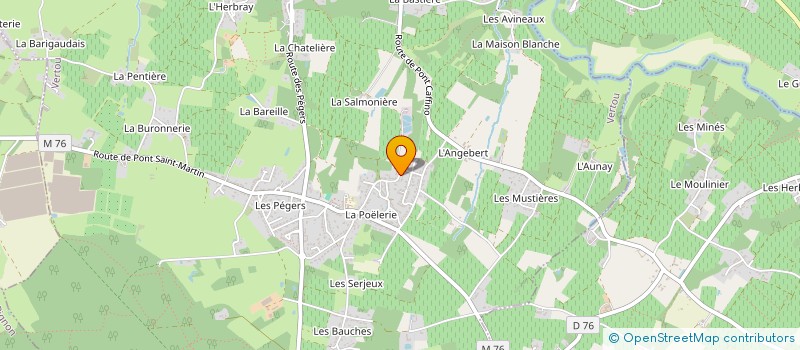 localisation de l'entreprise A.N.G. PHARMA à VERTOU