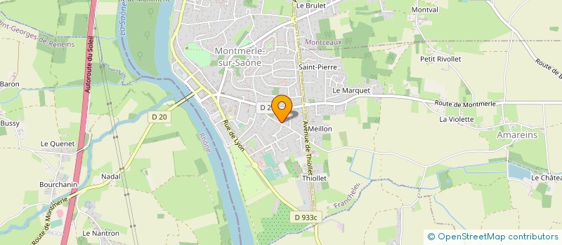 localisation de l'entreprise A.N.J  PALAVAS-LES-FLOTS