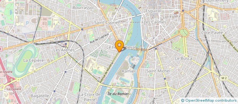 localisation de l'entreprise A&N KHATTOU  TOULOUSE