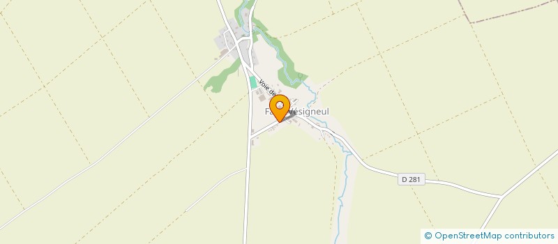 localisation de l'entreprise A&N LINE  FAGNIERES