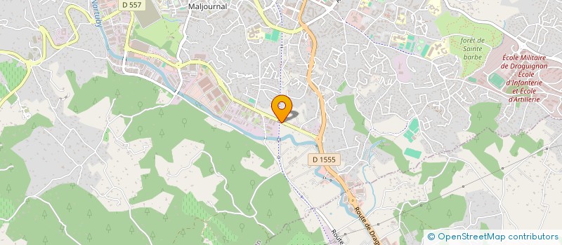 localisation de l'entreprise A N M HYGIAFORM  DRAGUIGNAN