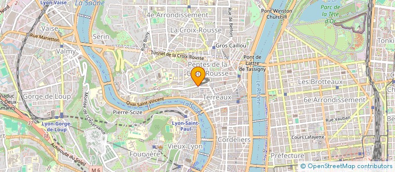 localisation de l'entreprise A.N.R à LYON