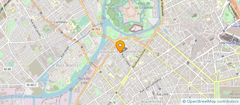 localisation de l'entreprise A.N.S. à LILLE