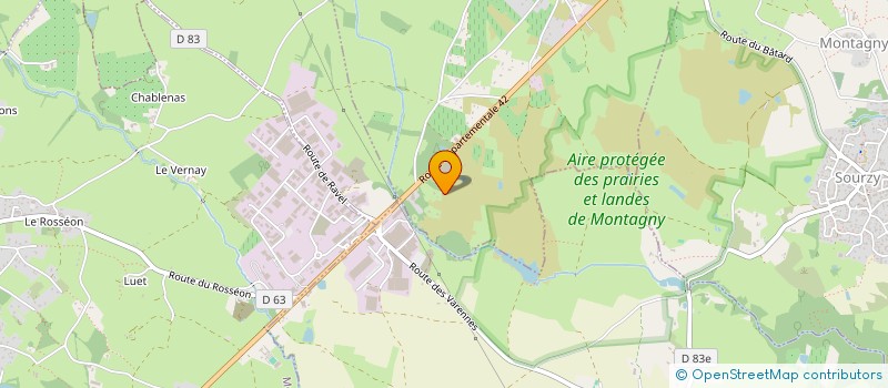 localisation de l'entreprise A N S à TALUYERS