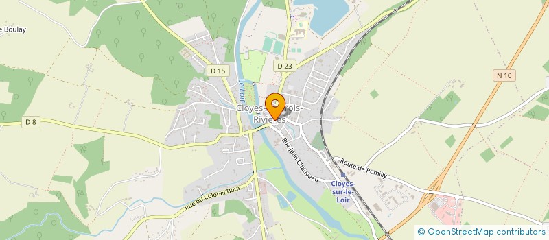 localisation de l'entreprise A.N.S. DIS à CLOYES-LES-TROIS-RIVIERES