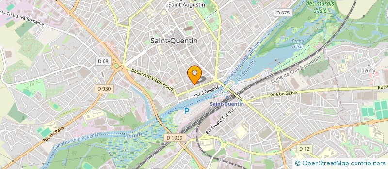 localisation de l'entreprise A.N.S. LAVAGE AUTOS à SAINT-QUENTIN