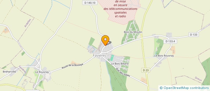 localisation de l'entreprise A&N SIGNATURE à FAVIERES