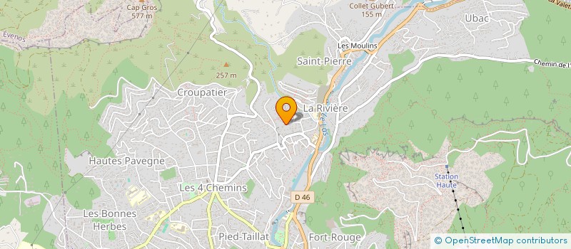 localisation de l'entreprise A.N.T 83  TOULON