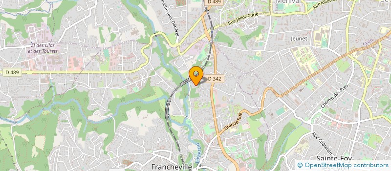 localisation de l'entreprise A.N.T.A.R.T.I.Q.U.E. à FRANCHEVILLE