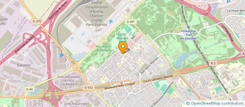 localisation de l'entreprise A N T B à AULNAY-SOUS-BOIS