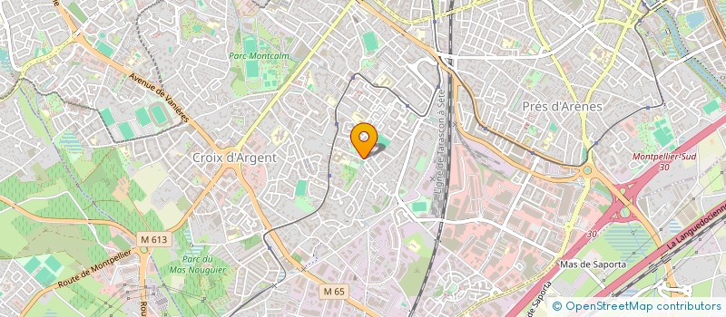 localisation de l'entreprise A.N.T CONGRES  MONTPELLIER