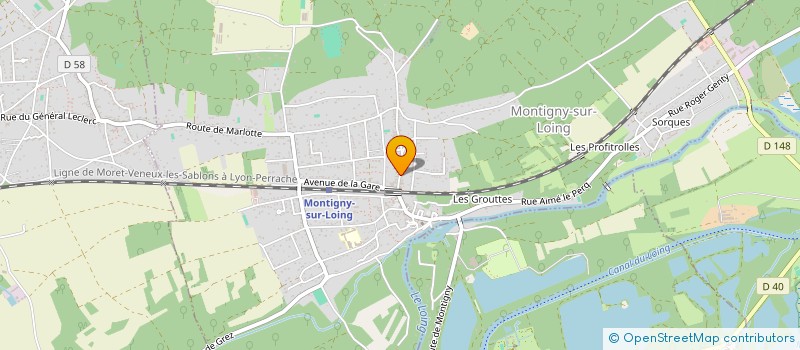 localisation de l'entreprise A.N.T CONSULTING  BOURRON-MARLOTTE