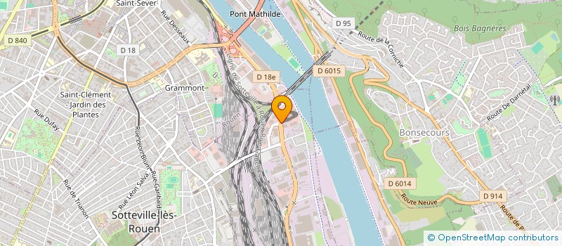 localisation de l'entreprise A.N.T.E. SECURITY à SOTTEVILLE-LES-ROUEN