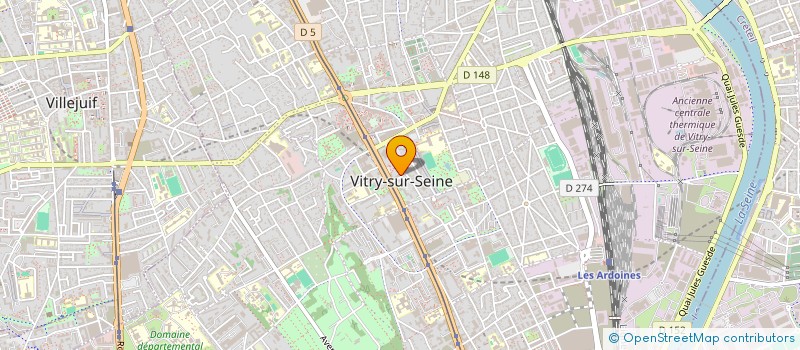 localisation de l'entreprise A&N TRANSPORTS LOGISTIQUE à GRIGNY