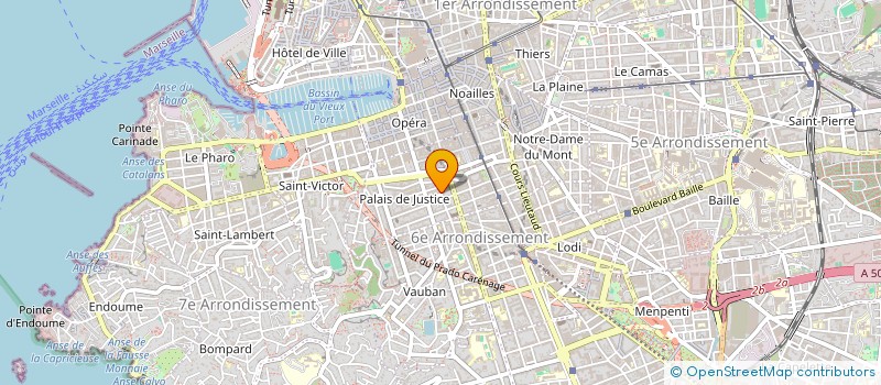 localisation de l'entreprise A.N WINES à MARSEILLE