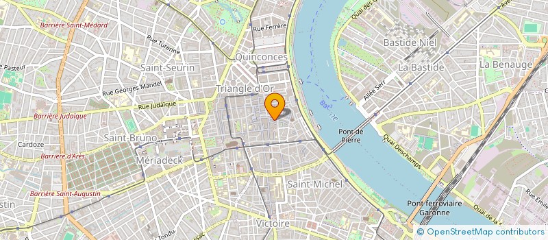 localisation de l'entreprise A & NA  BORDEAUX